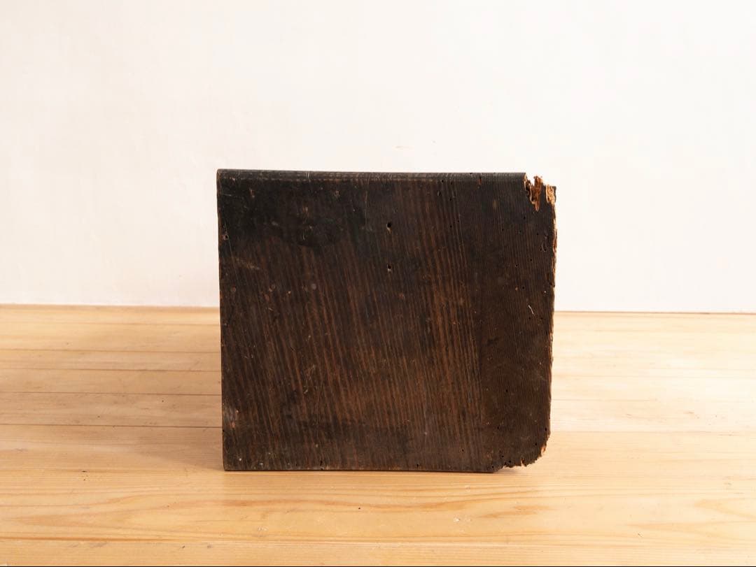 文机（カケあり）　ローデスク　無垢　古道具　古家具　アンティーク　ビンテージ