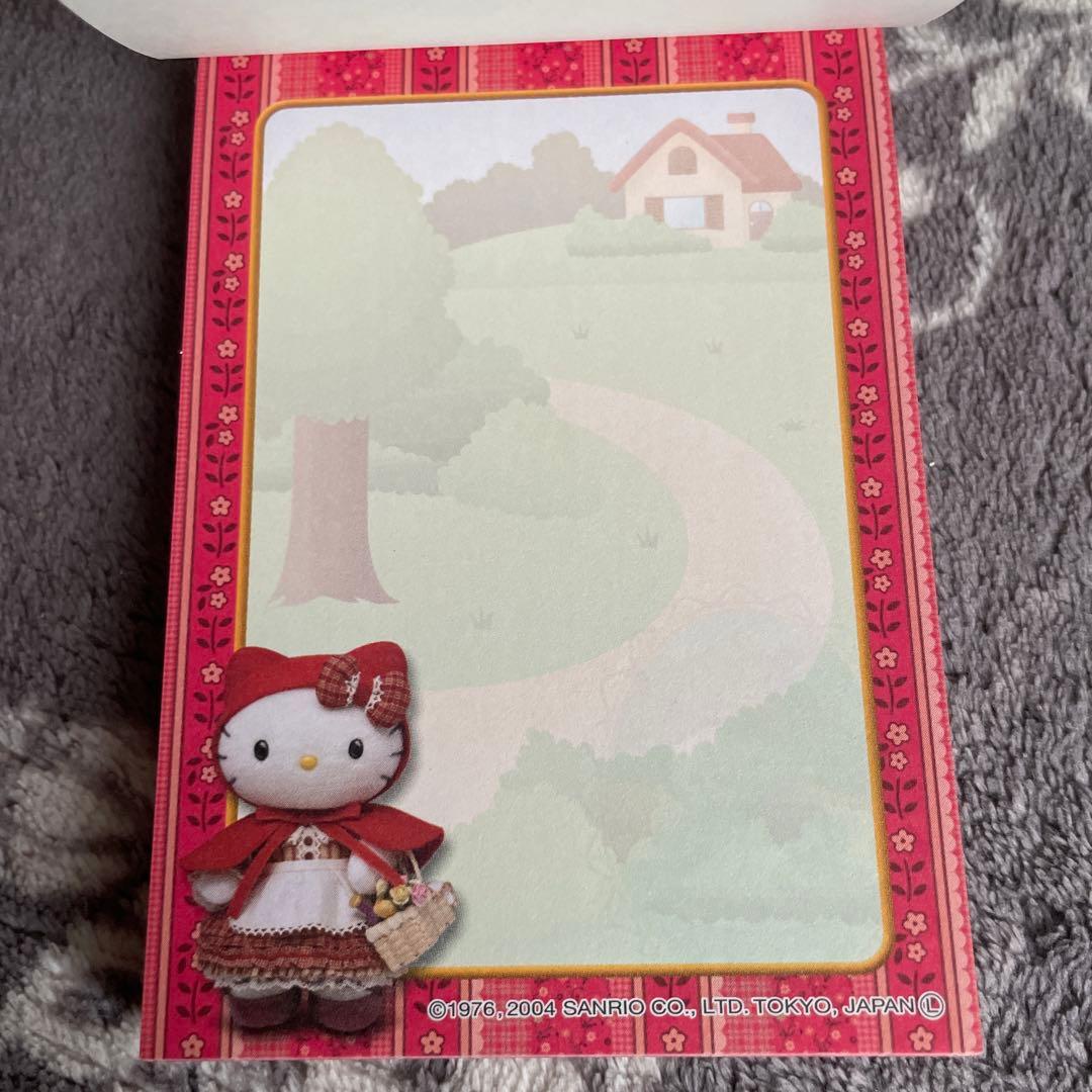 Dream Tale Kitty 赤ずきん メモ帳 レア　希少