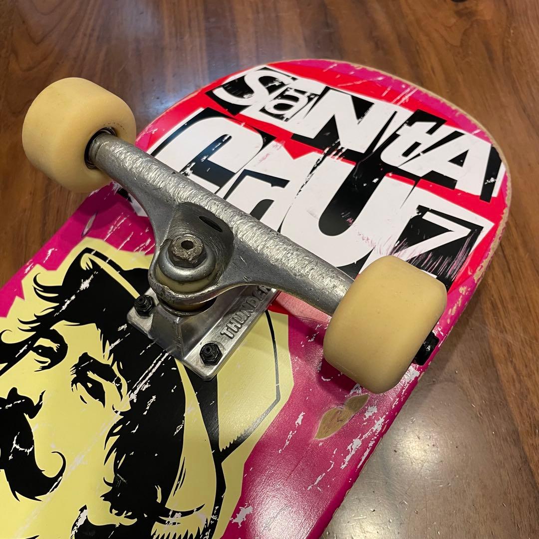 サンタクルーズ　スケートボード　スケボー　サンダー　チタニウム　スピットファイア
