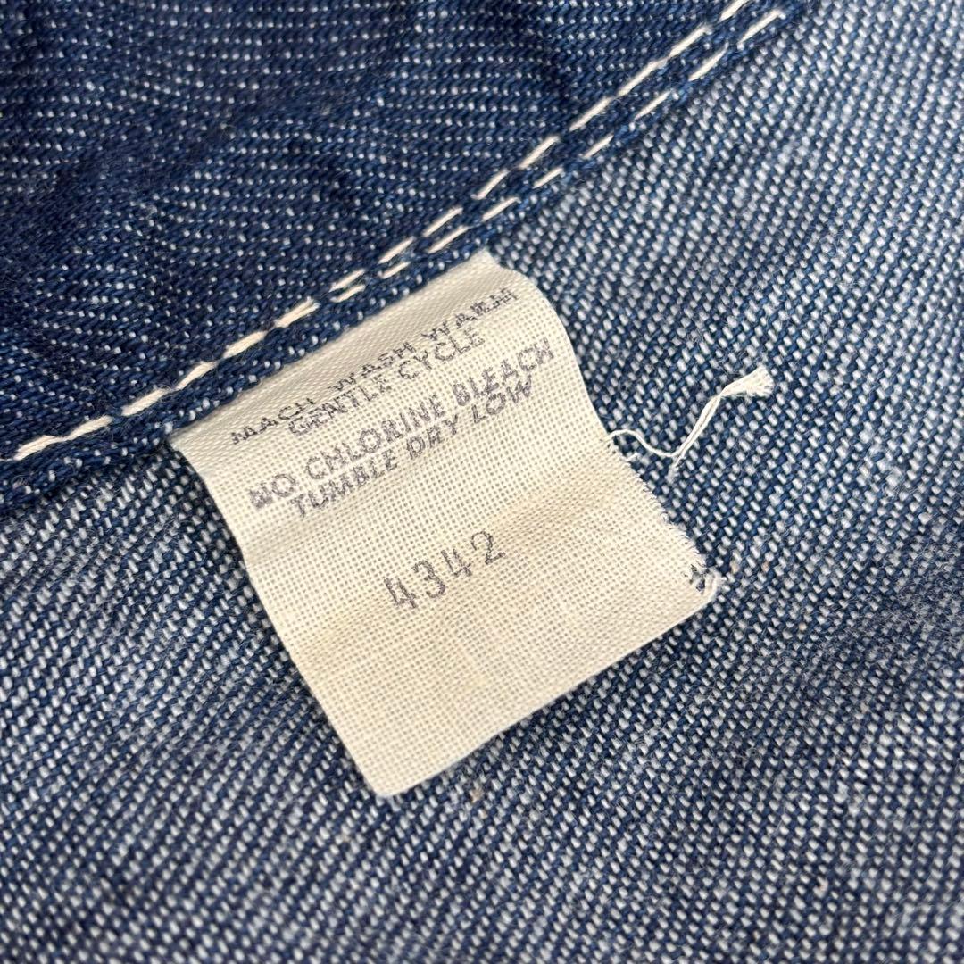 極美品　ビンテージ　CARTER’S 　ガチャポケ　耳付　デニム　オーバーオール