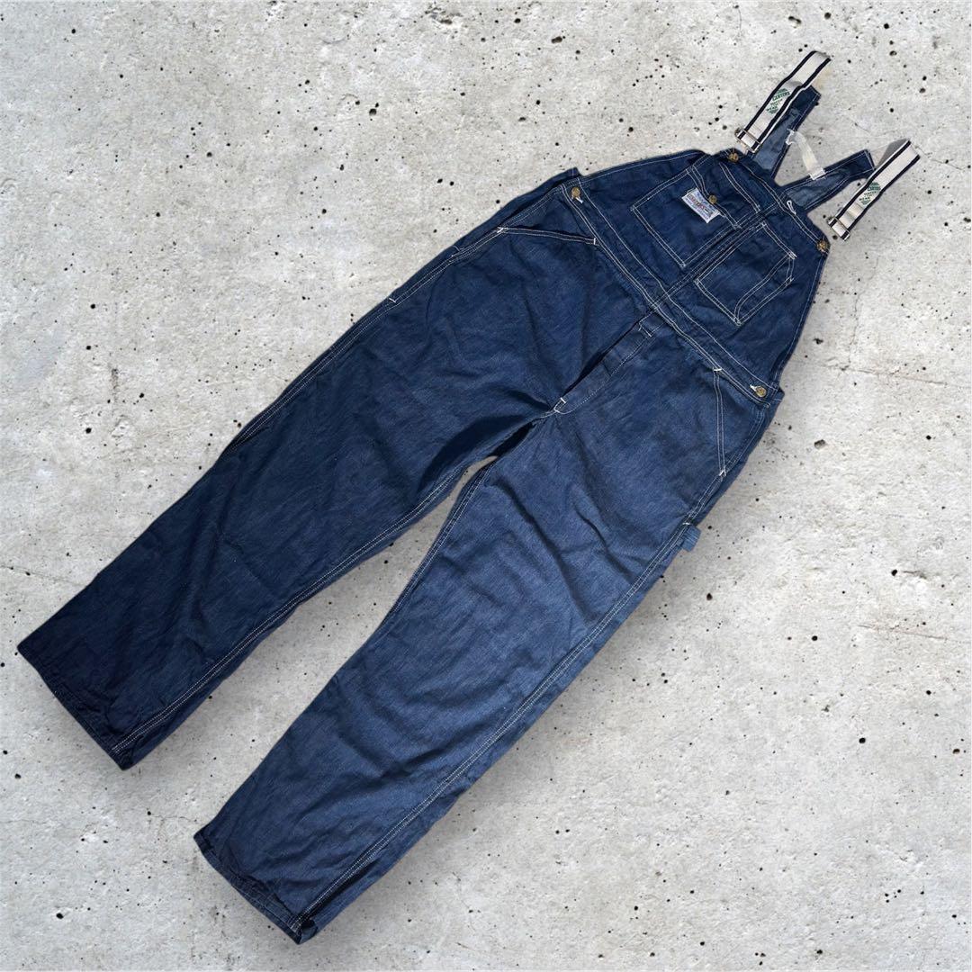 極美品　ビンテージ　CARTER’S 　ガチャポケ　耳付　デニム　オーバーオール