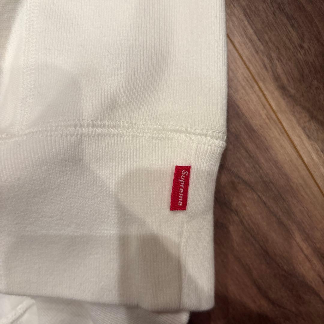 トップス Supreme Washed Box Logo Crewneck White L