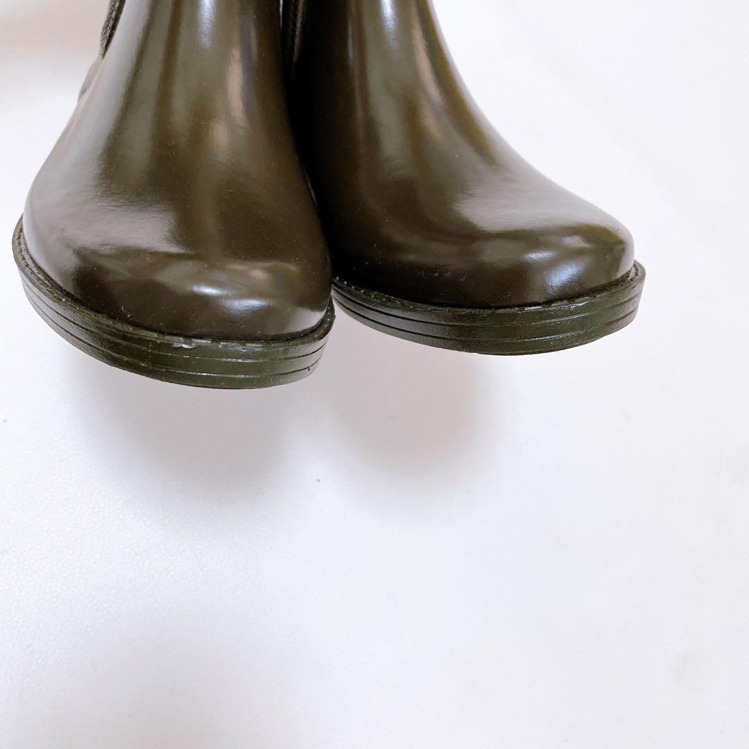 未使用 AIGLE エーグルカーヴィル2 レインブーツ 37 ブラウン