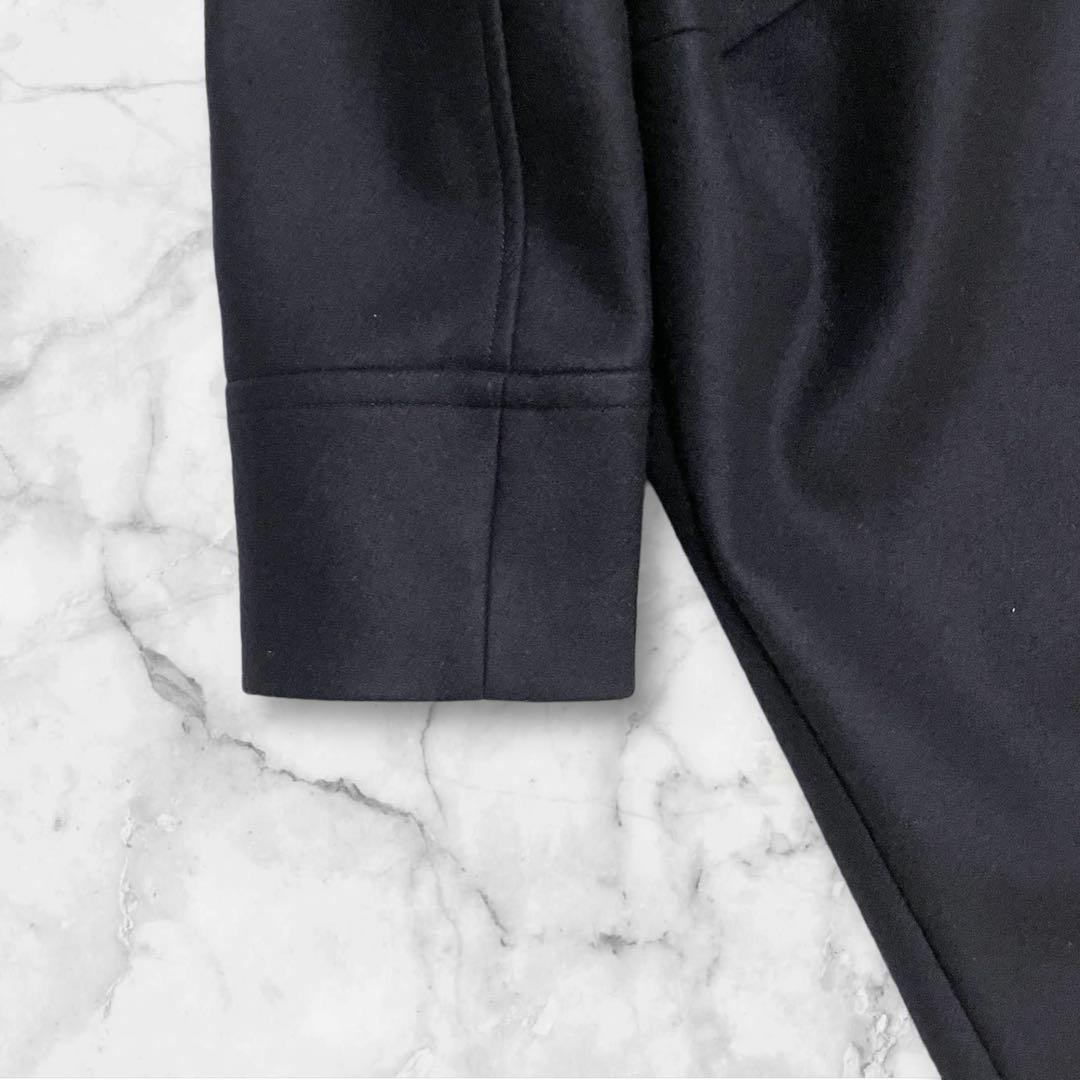 ユナイテッドアローズ レディース メルトンビックカラーコート M ネイビー