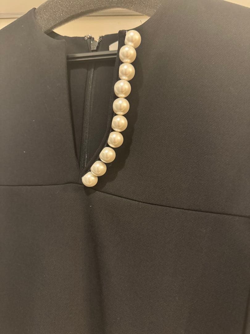 YOKO CHAN ブラック長袖ブラウス　38