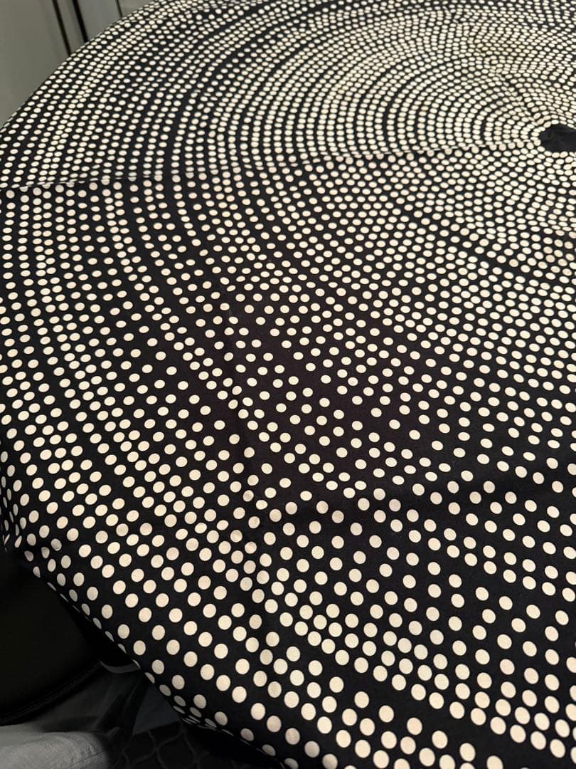 マリメッコのFokus柄のテーブルクロス