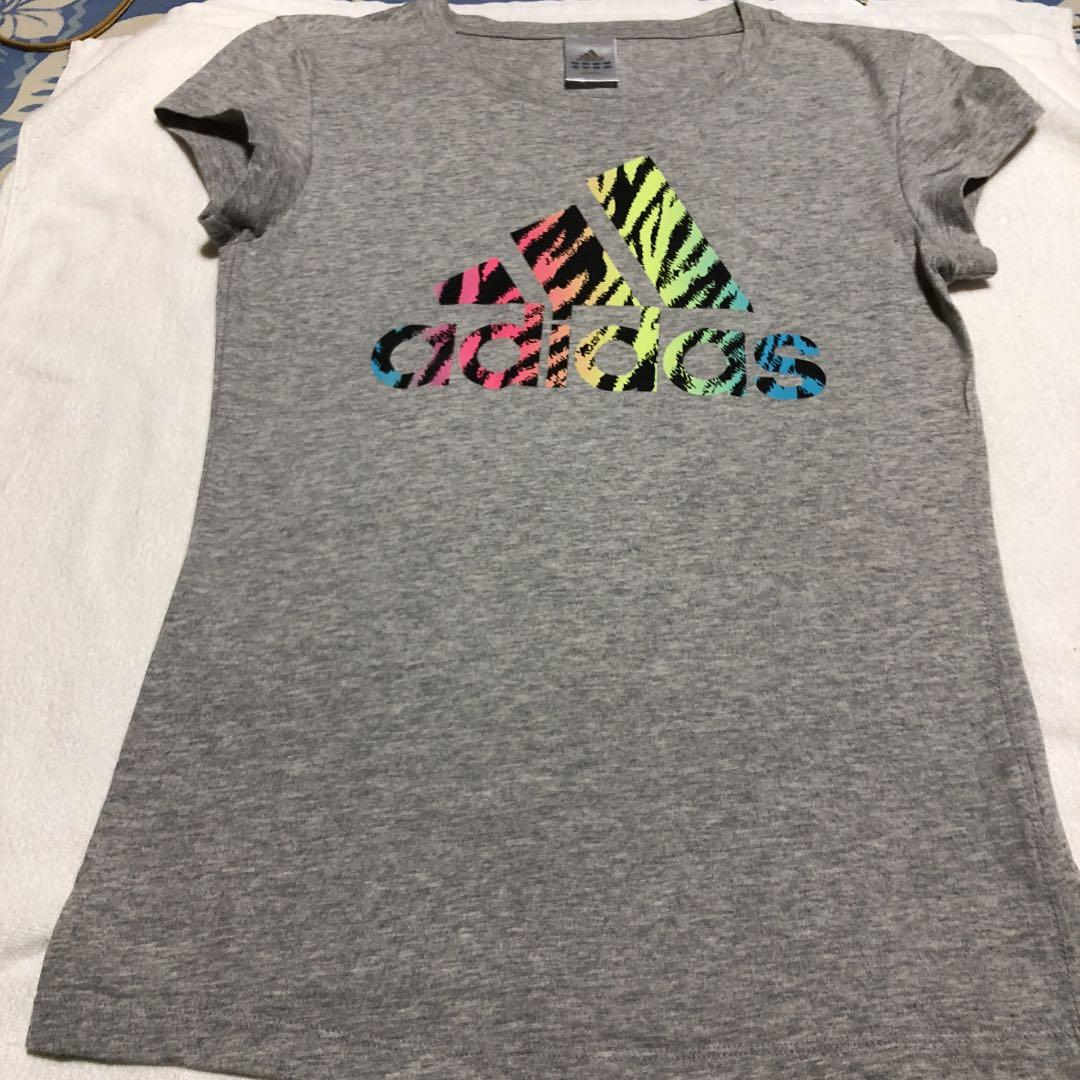 adidas★ マルチカラーロゴ ★Ｌ