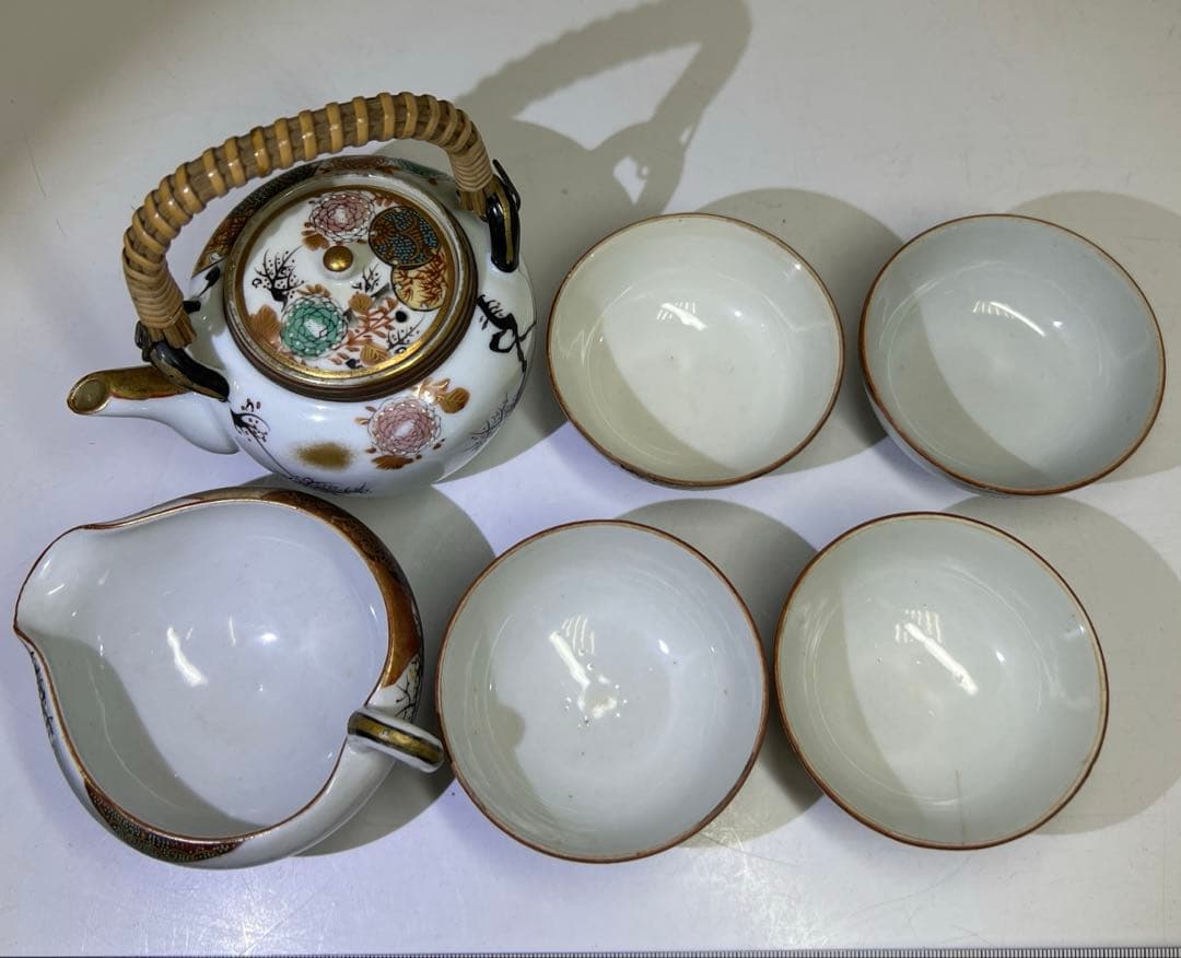 九谷焼　煎茶器セット　東里8-0128①