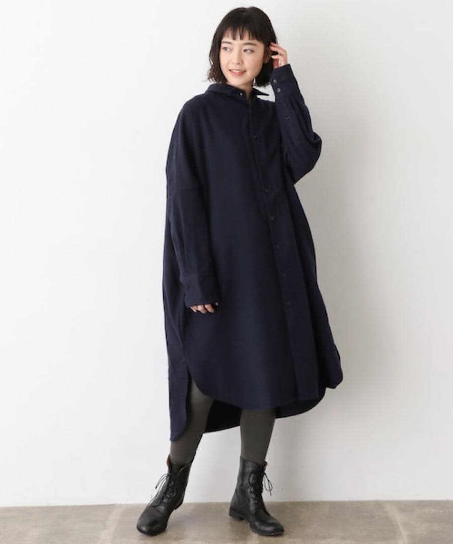 veritecoeur（ヴェリテクール）| サキソニーロングシャツ