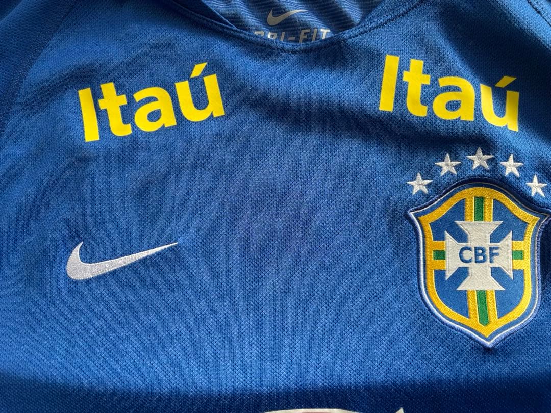 NIKE ブラジル代表 プラクティスシャツ XXL美品 DRY-FIT