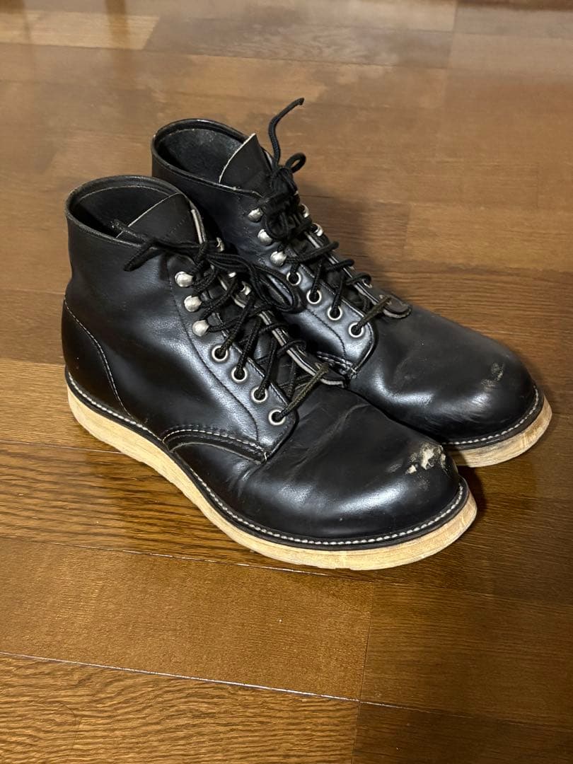 RED WING アイリッシュセッター黒71/2Ｄ犬タグ