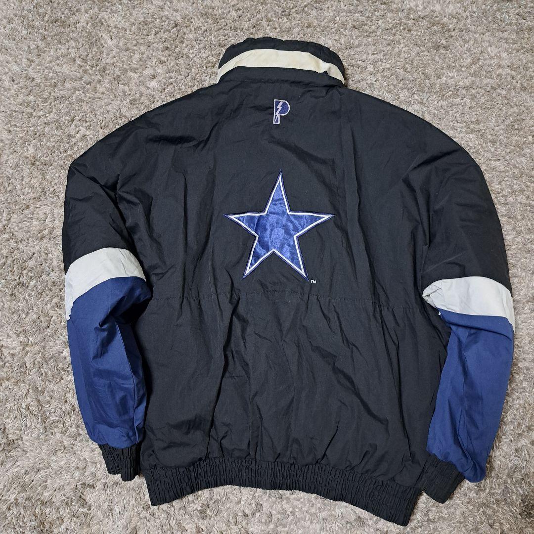 NFLプロプレイヤー　ダラスカウボーイズ　リバーシブル　中綿　ナイロンジャケット