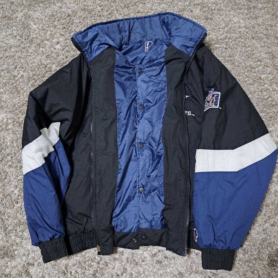 NFLプロプレイヤー　ダラスカウボーイズ　リバーシブル　中綿　ナイロンジャケット