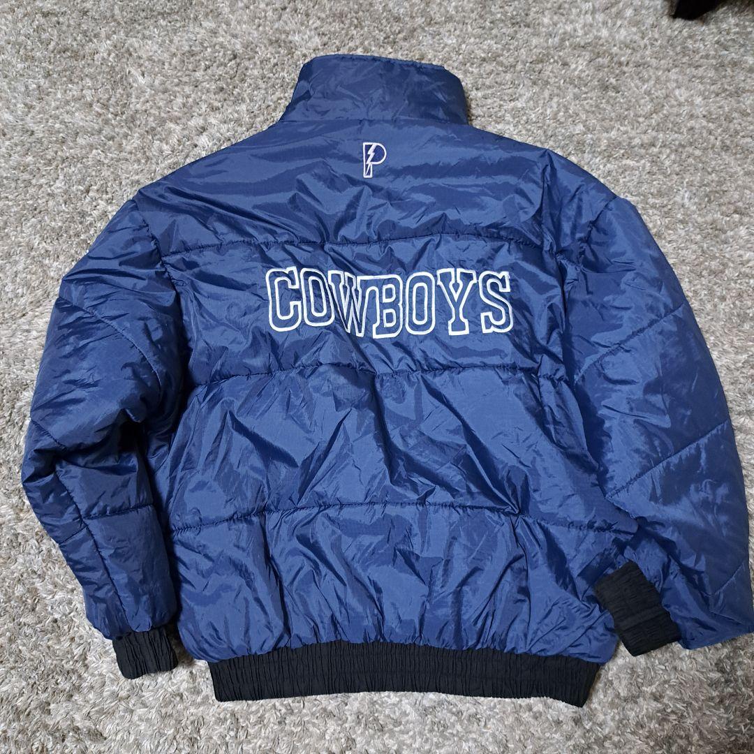 NFLプロプレイヤー　ダラスカウボーイズ　リバーシブル　中綿　ナイロンジャケット