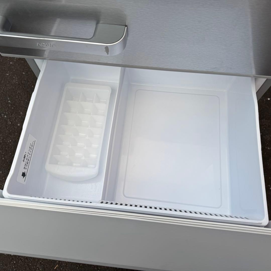 82⭐️2021年製★アクア　冷蔵庫　シルバー　大型　4ドア　355L