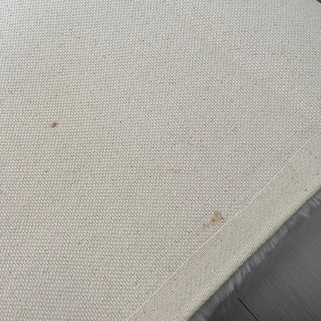 ニトリ ウサギラグ グレー 約200cm x 290cm