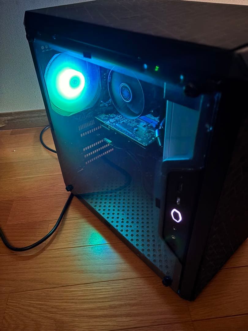 ほんのり光る！自作ライトゲーミングPC！i7 新品SSDで快適！