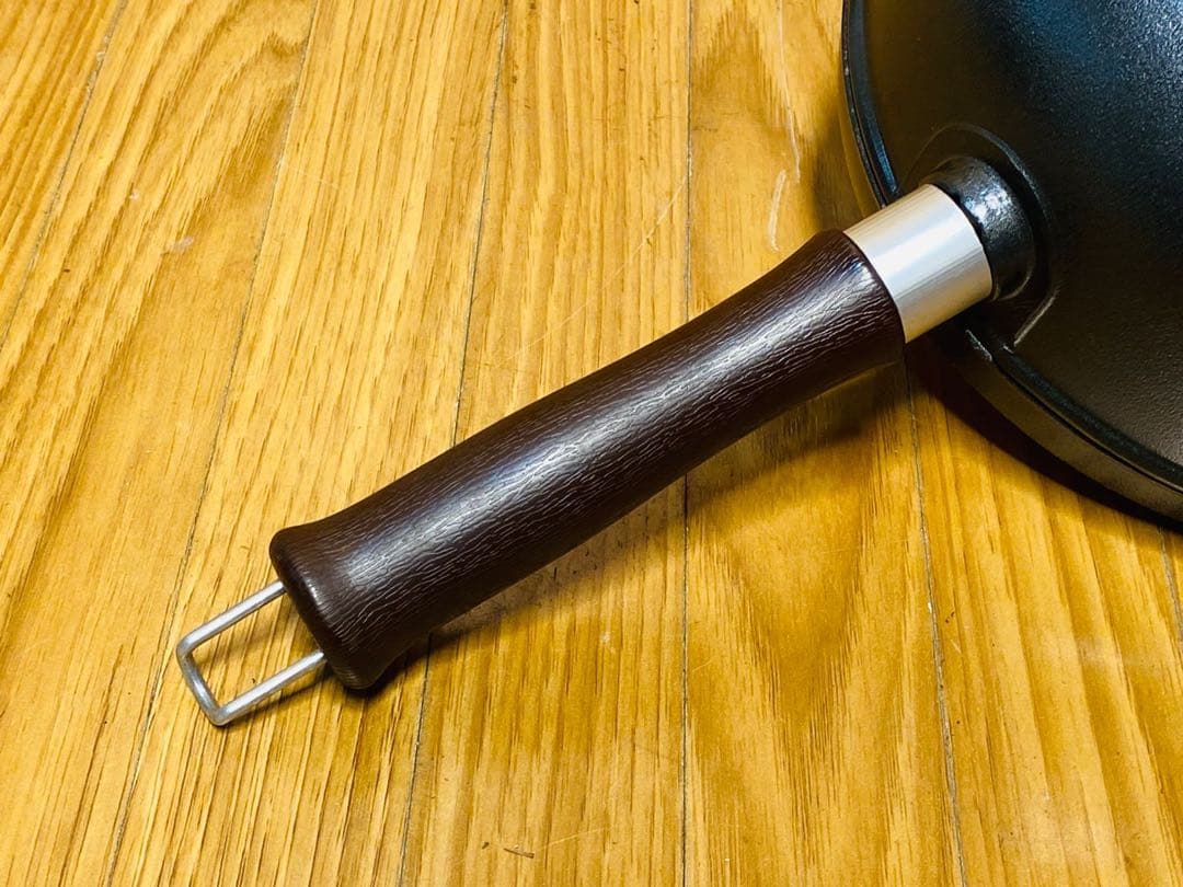 味わい鍋片手20cm M.Shimazaki 黒 新品