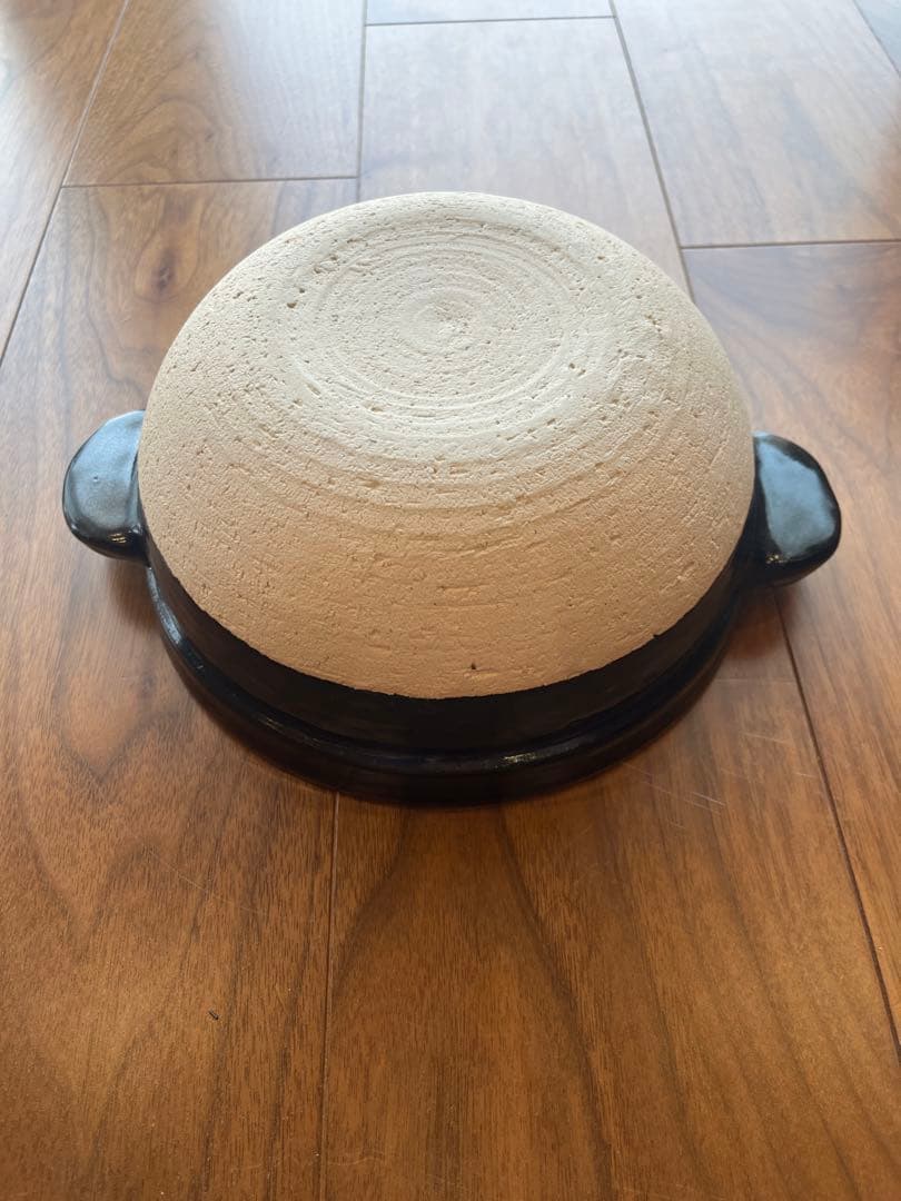 【新品未使用】長谷園_かまどさん_CT-03_二合炊き