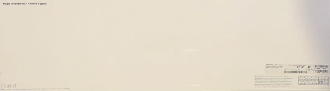Apple Magic Keyboard MRMH2LL/A US配列