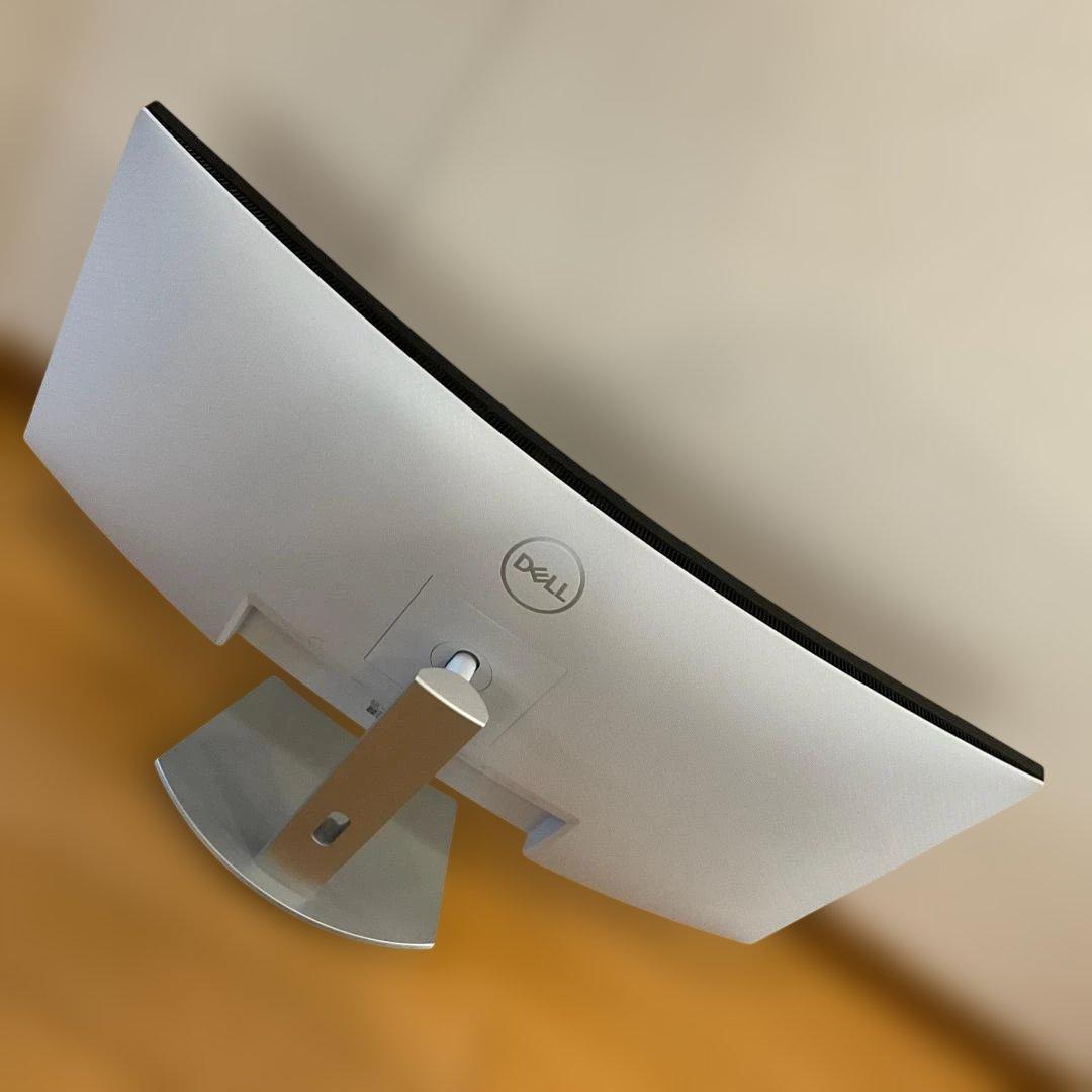 画面傷あり　DELL S3423DWC 34インチモニター + モニターアーム