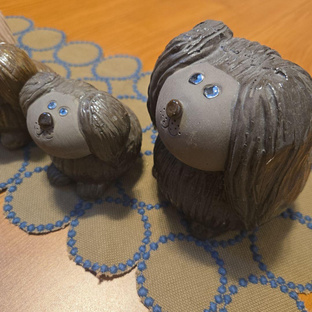 ジィガンドフタ（Jie Gantofta）犬の親子　4体セット