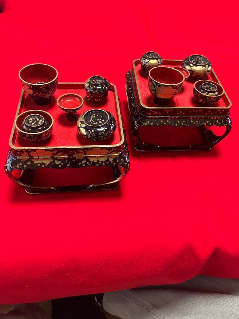 七段飾り用雛人形　御道具セット