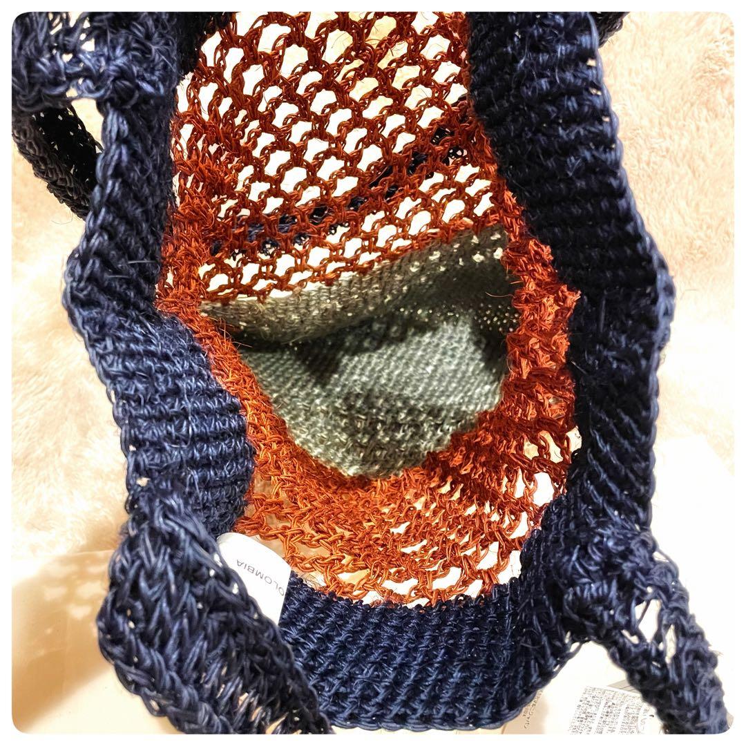 未使用品✨　マルニ　フィケ　クロシェ　トートバッグ かごバッグ　MARNI