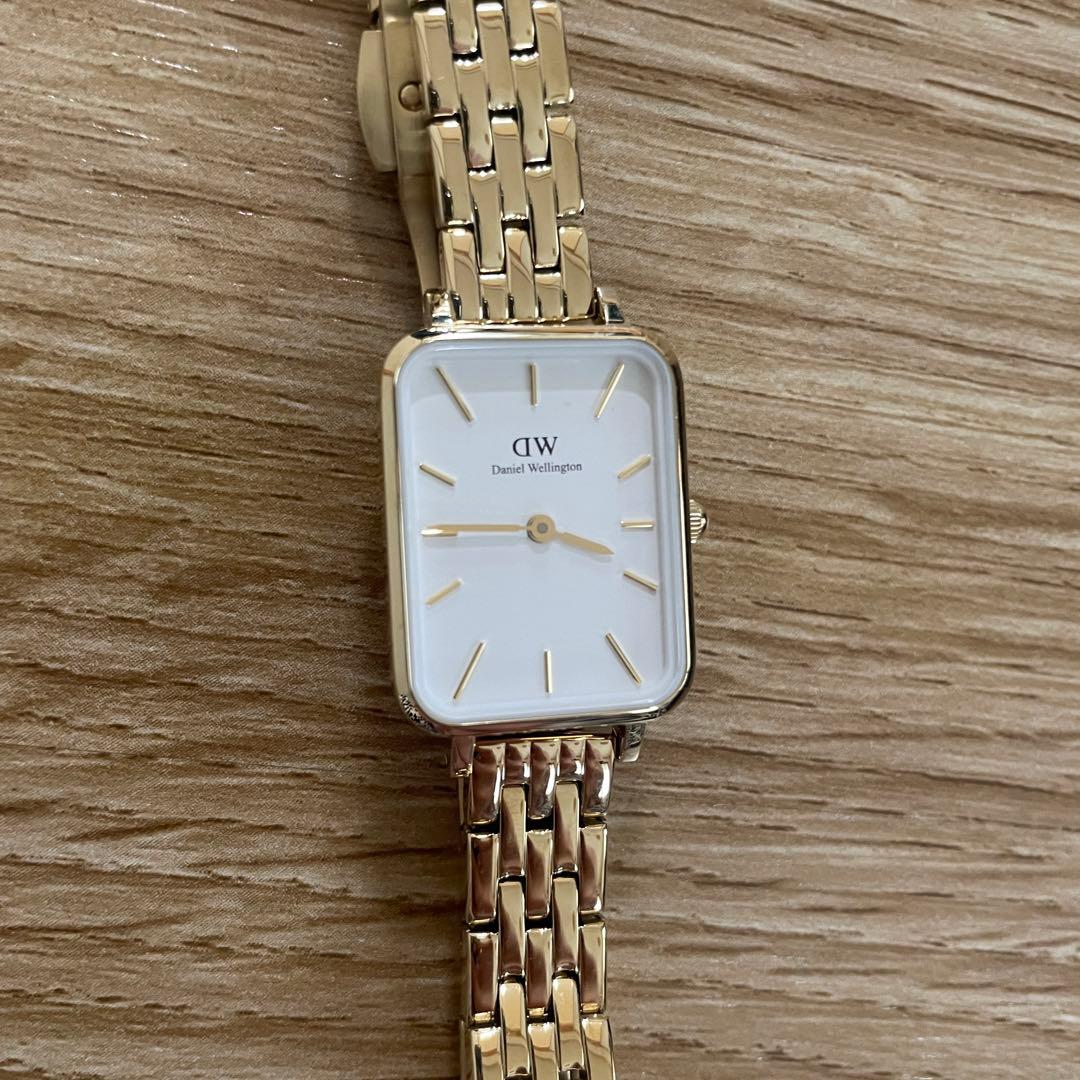 未使用♡Daniel Wellington 腕時計 ゴールド スクエア