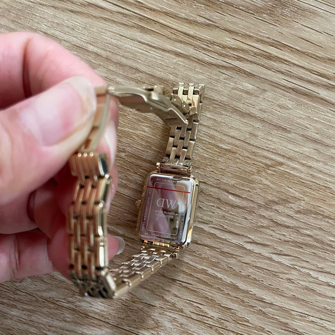 未使用♡Daniel Wellington 腕時計 ゴールド スクエア