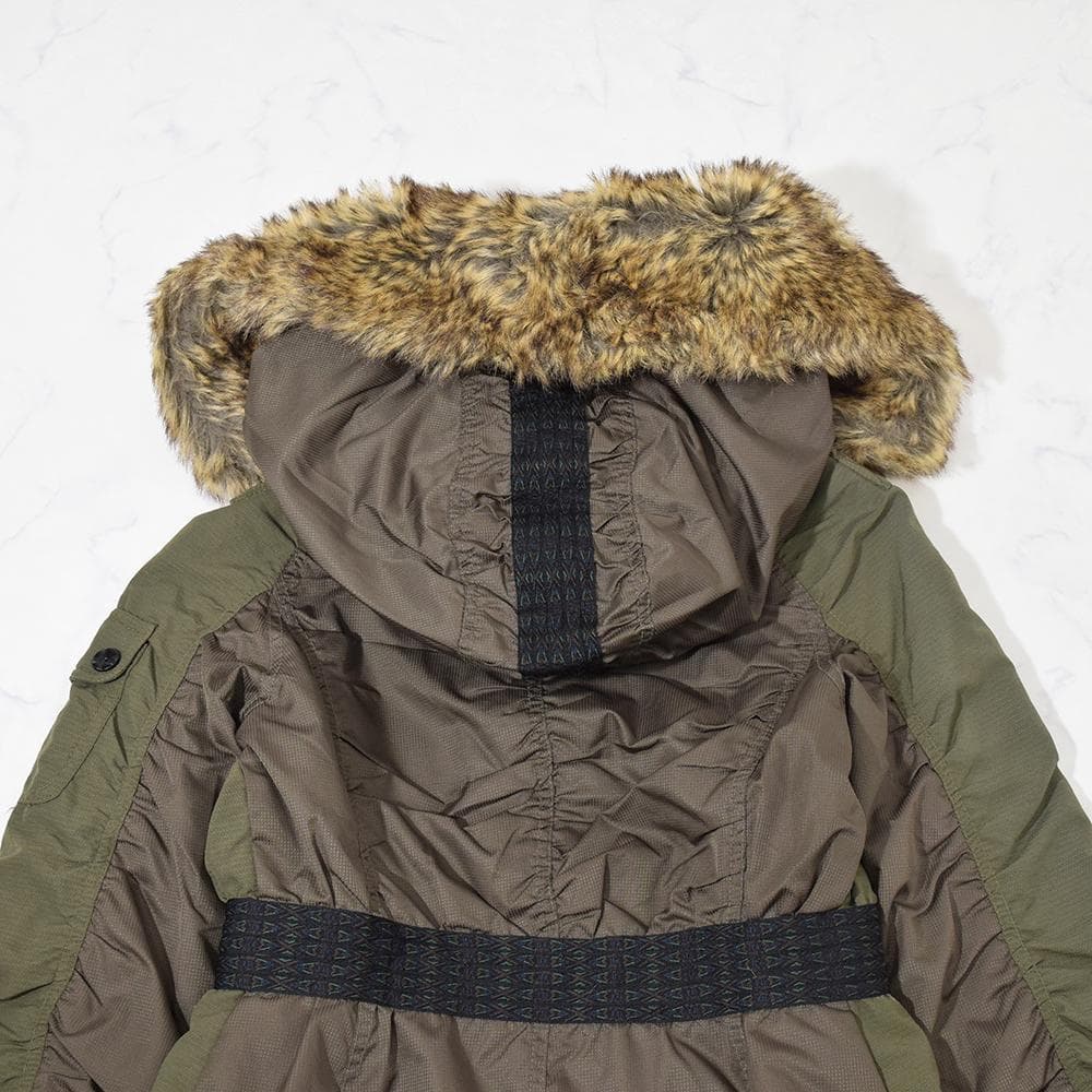 00s y2k archive DIESEL n-3b ミリタリーコート XS