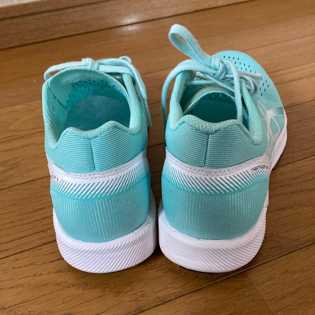 ASICS Tarther rp 3ランニングシューズ ライトブルー24センチ