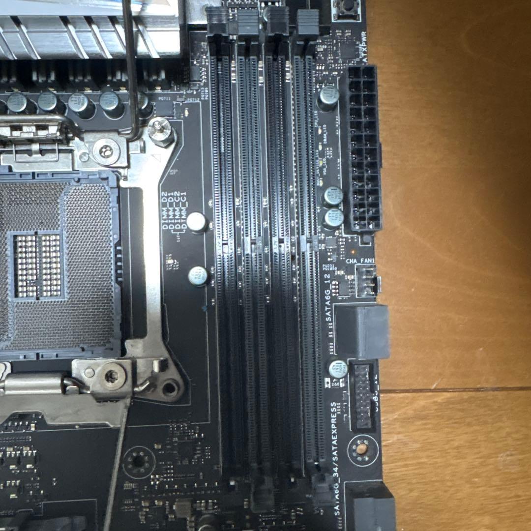 ASUS X99マザーボード Bios確認済み