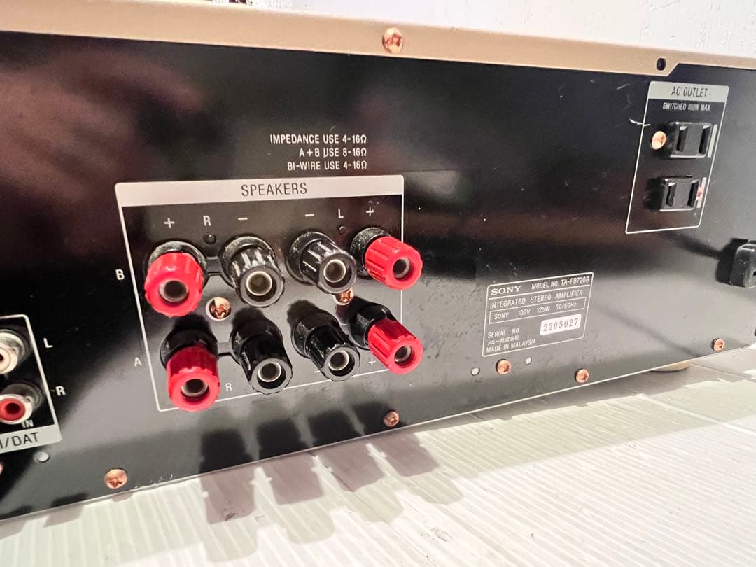 SONY TA-FB720R インテグレーテッドステレオアンプ