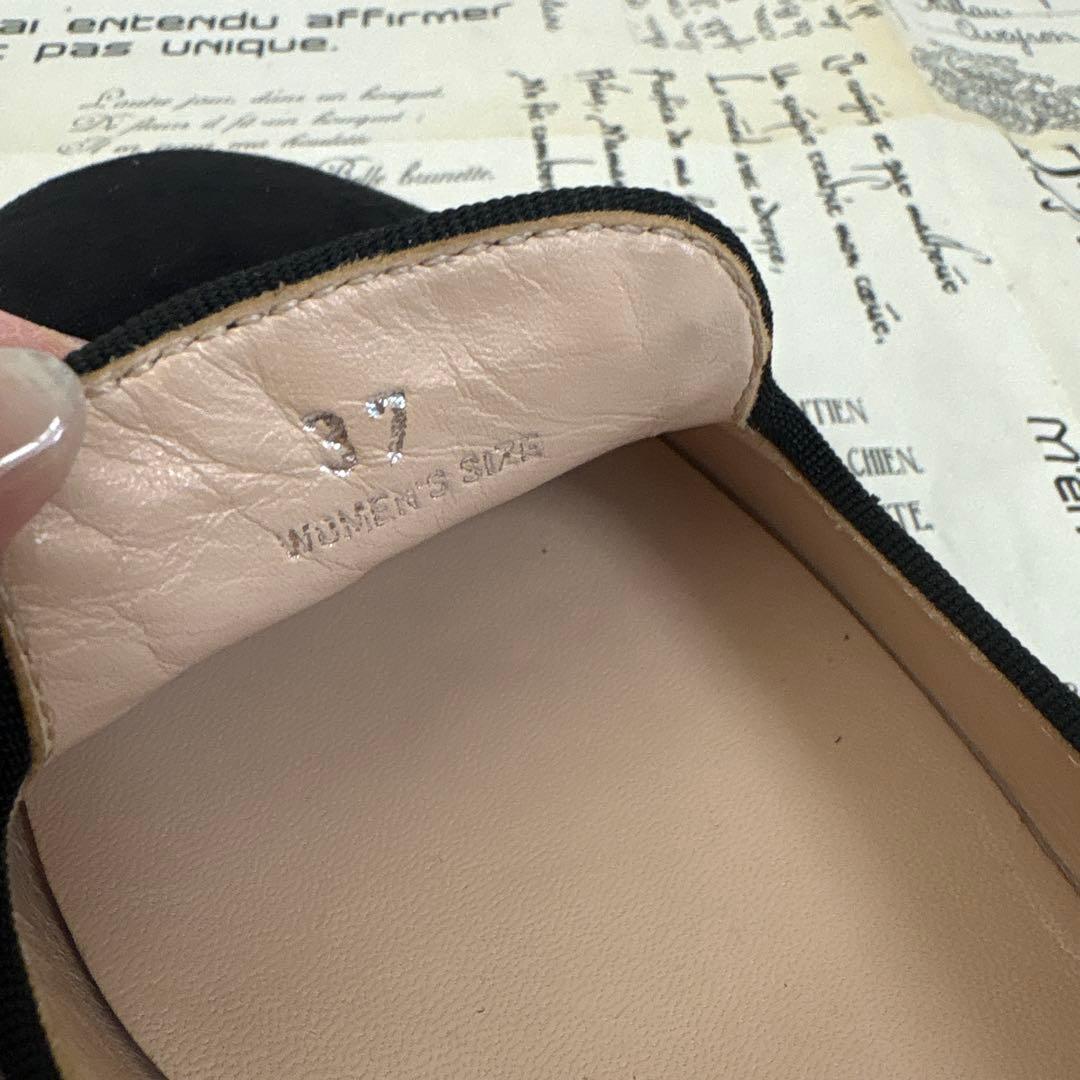 美品TOD'S ブラック スエード ローファー