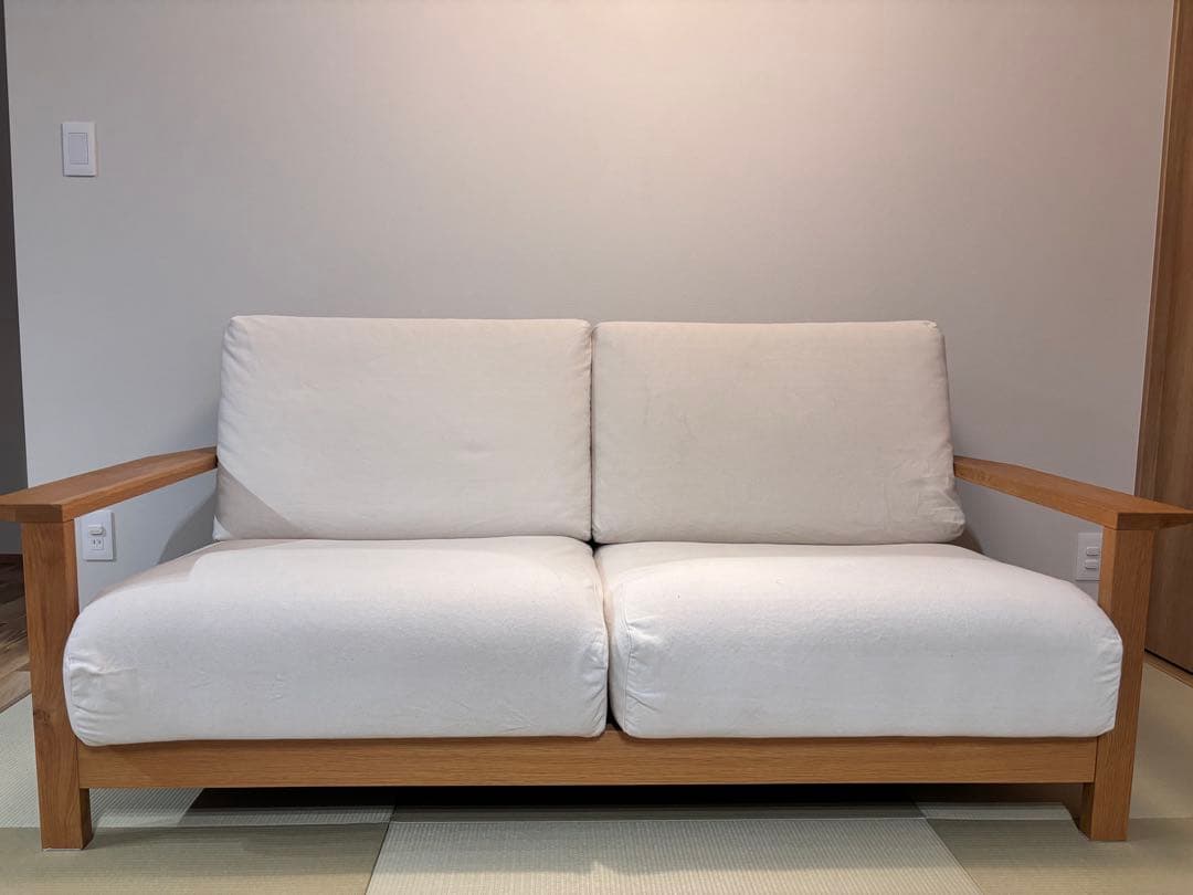 無印良品／ソファ／ウレタンポケットコイル／2.5シーター