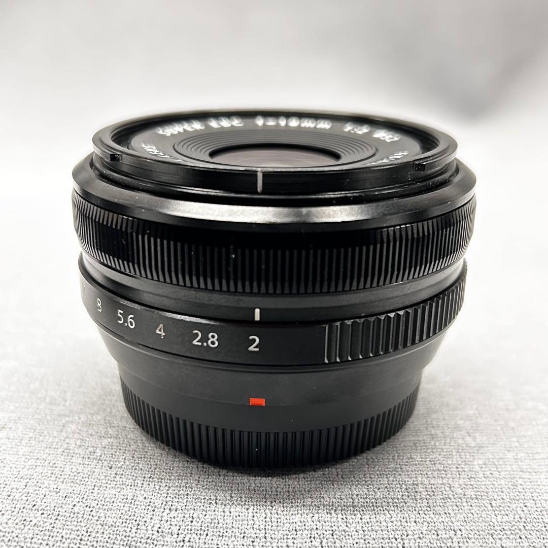 FUJIFILM XF18mmF2 R 角型フード レンズプロテクター付き 美品