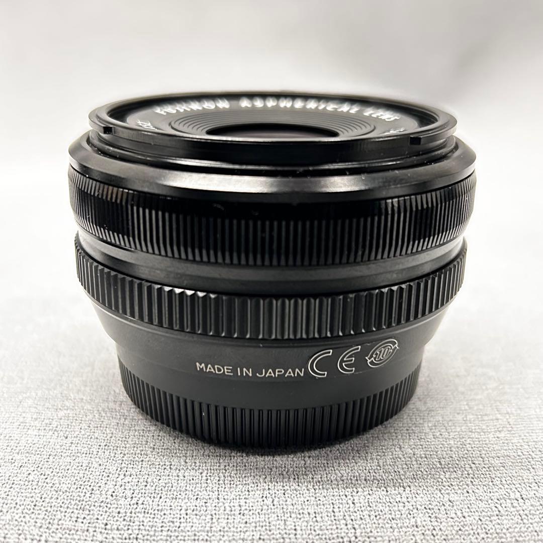 FUJIFILM XF18mmF2 R 角型フード レンズプロテクター付き 美品