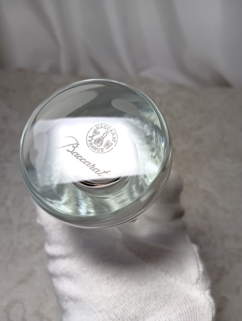 バカラ パッション クラウン 一輪挿し 花瓶 フラワーベース ドット 未使用