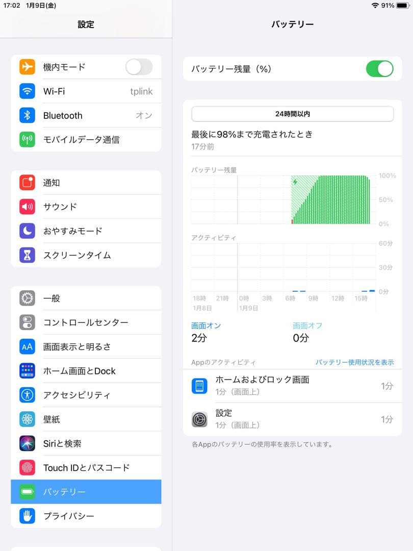 iPad mini4 本体　シルバー　セルラー