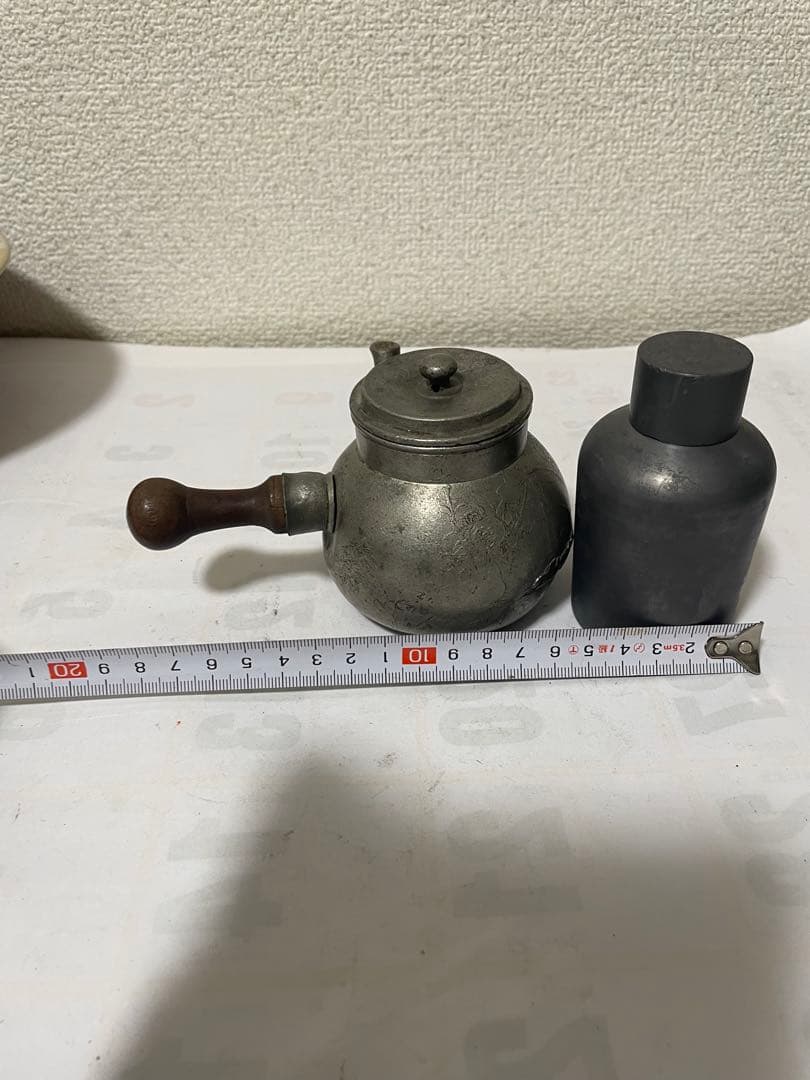 專用です　煎茶道具　古錫　乾茂號造茶壷+急須　2点セット