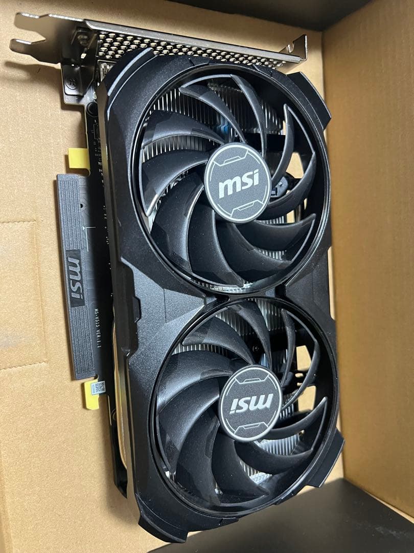 グラフィックボード・グラボ・ビデオカード MSI GeForce RTX 4060 Ti Ventus 2x oc