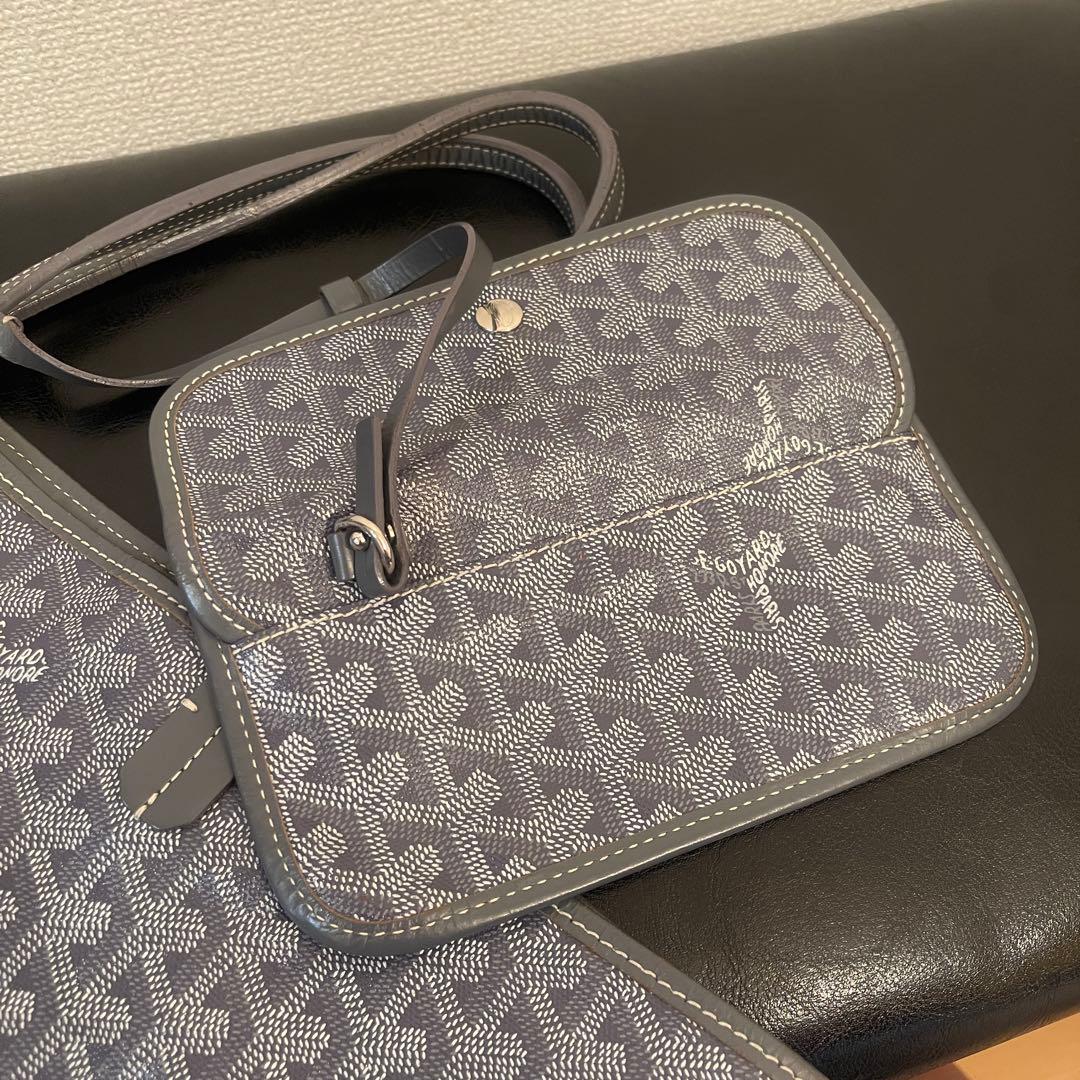 GOYARD ゴヤール サンルイPM グレー【正規品】