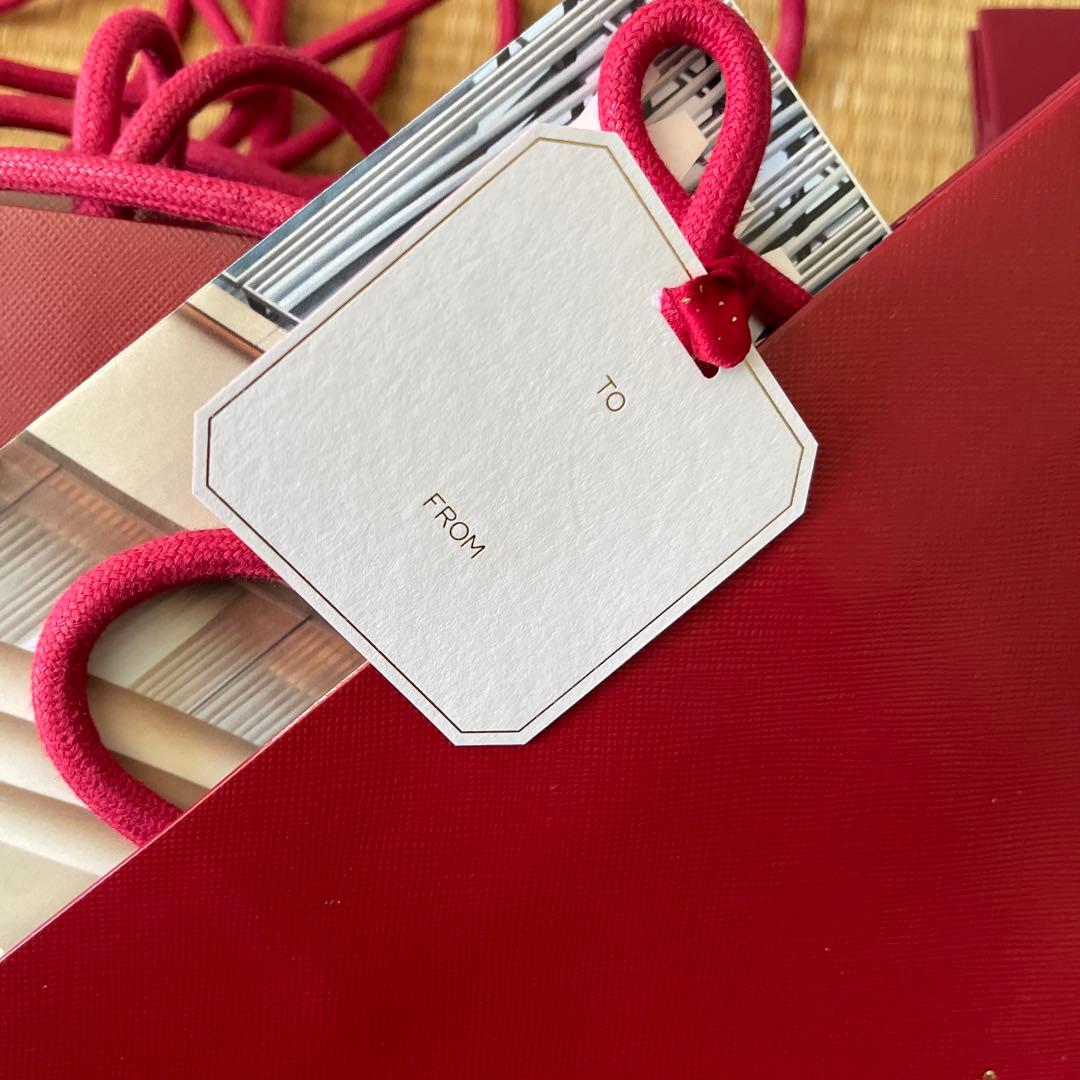 Cartier 赤いギフトバッグセット