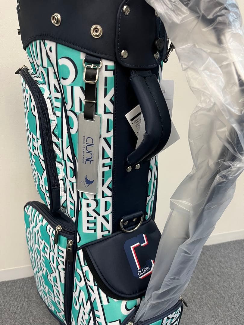 【新品】クランク 総柄スタンド キャディバッグ 9.0型 CL5MNC09