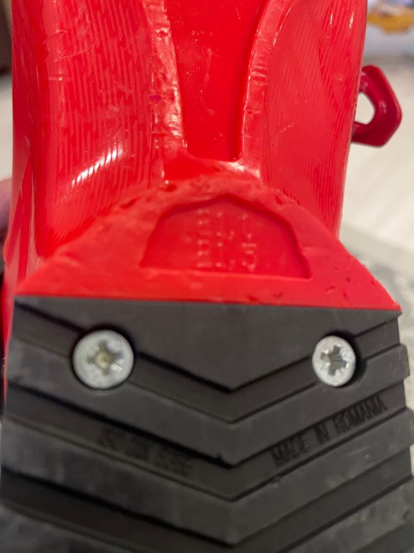 ATOMIC 子ども用スキーブーツ レッド　 サイズ21/21.5