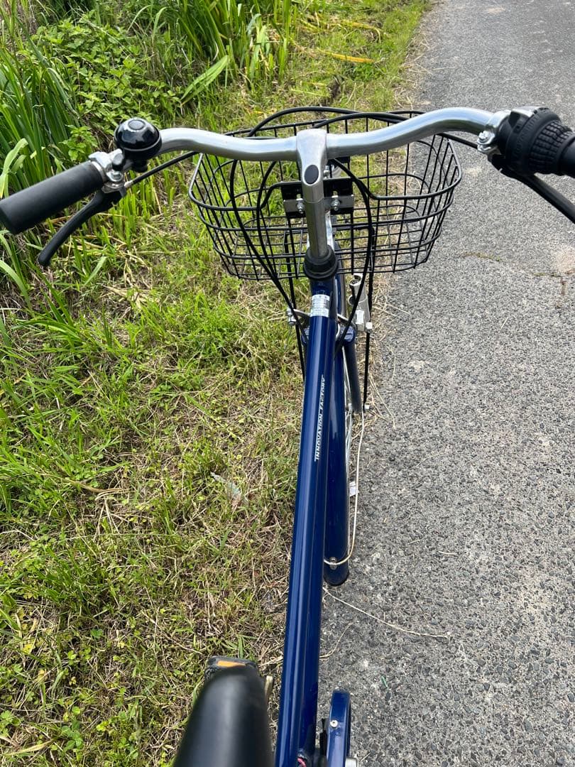 発送不可名古屋市内お届け無料27インチシティサイクル6段変速ママチャリ自転車