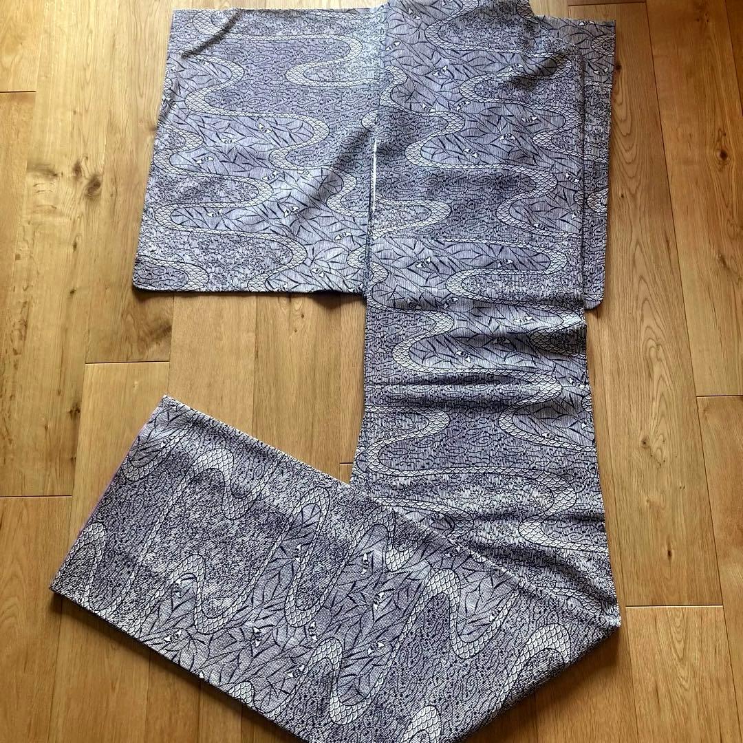 歳末セール❤️正絹　伊勢型染　作家物　小紋　横谷楠生