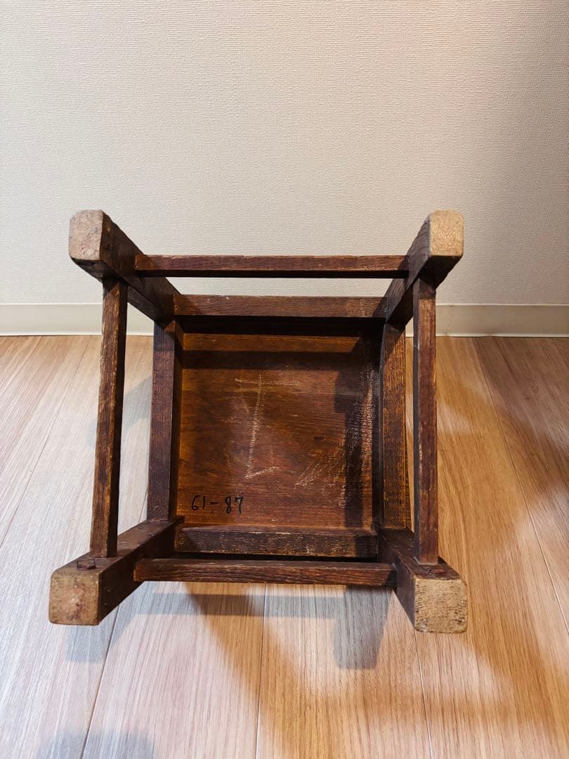 ま*よ様 木製アンティークチェア　キッズサイズ