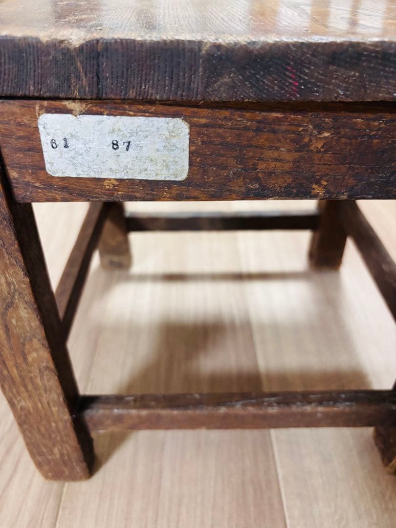 ま*よ様 木製アンティークチェア　キッズサイズ